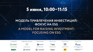 МОДЕЛЬ ПРИВЛЕЧЕНИЯ ИНВЕСТИЦИЙ: ФОКУС НА ESG