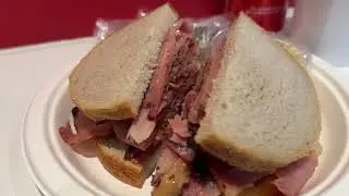 Montreal Smoked Meat Sandwiches at Uncle Sid’s Deli, Toronto