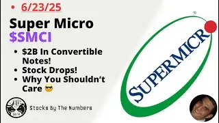 Super Micro CPU $SMCI Issues $2B In Convertible Notes!!  Stock Drops!!  Who Cares?! 😎