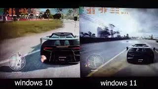 Windows 10 vs Windows 11 gaming performance test