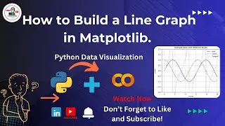 How to Build a Line Graph in Matplotlib | Python Data Visualization Tutorial 📊