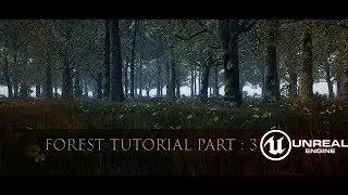 Forest level in UE4 tutorial - Part 3(Setting up the light)