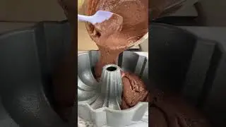 Moist Salted Chocolate Bundt Cake