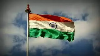 Indian flag flying motion whatspp status video