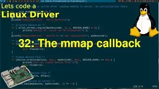 Let's code a Linux Driver - 32: The mmap Callback