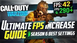 🔧 COD: WARZONE Dramatically increase performance / FPS with any setup! / Best Settings! Season 6 🚇✔️