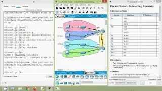 11.7.5 Packet Tracer - Subnetting Scenario