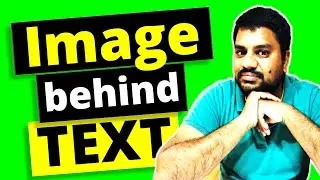 How to Put Image Behind Text in Google Slides