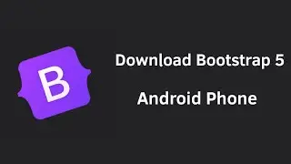 How To Install Bootstrap 5 Offline Android