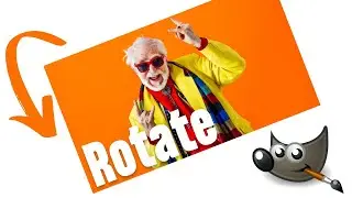 How to Rotate Image in Gimp - rotating image in gimp