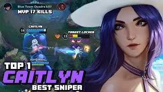 Wild Rift Caitlyn - Top 1 Caitlyn Gameplay Ex-Challenger Ranked