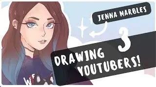 DRAWING YOUTUBERS 3! - FEMALE YOUTUBERS