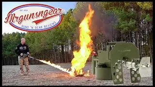 Exothermic Technologies Flamethrower Review: Everyone Should Have One! 🇺🇸🔥