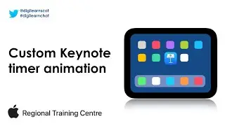 Create a custom timer animation in Keynote