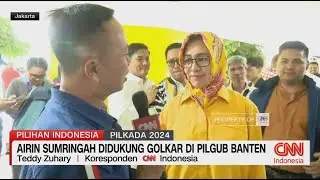 Airin Sumringah Didukung Golkar di Pilgub Banten