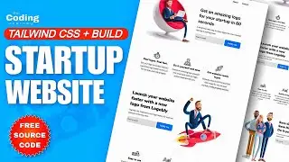 🔥Build a Stunning Startup Website with ReactJS and Tailwind CSS | Full Tutorial