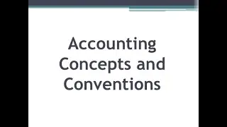 Accounting Basics in ENGLISH