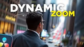 Dynamic Zoom Effect in Davinci Resolve | Full Tutorial |