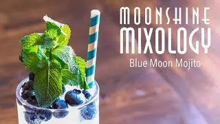 Moonshine Mixology - Blue Moon Mojito