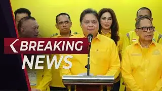 BREAKING NEWS - Airlangga Hartarto Umumkan Hasil Rakernas Partai Golkar