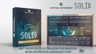 Now available as Rack Extension: Virtual Drummer SOLID 2