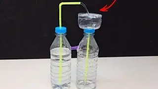 How to make Automatic water Fountain Without Electricity | Non-stop water Fountain | Science Project