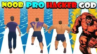 NOOB vs PRO vs HACKER vs GOD in Rage Control