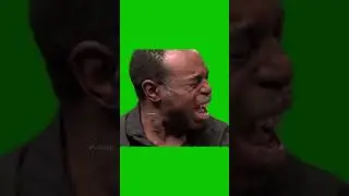 Old Black man Crying meme Green Screen No Copyright