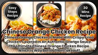 The BEST Orange Chicken Recipe You’ll Ever Try | Orange Chicken Recipe | How to Make Orange Chicken