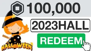 *SECRET* HALLOWEEN ROBLOX PROMO CODE GIVES FREE ROBUX (Roblox October 2023)