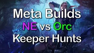 WC3 Meta Builds - NE vs Orc Keeper Hunts Build Order Tutorial