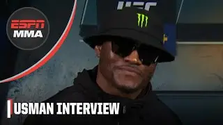 Kamaru Usman's pre-fight interview before facing Khamzat Chimaev at 