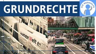 Grundrechte im Grundgesetz - Grundrechte, Menschenrechte, Menschenwürde, Bürgerrechte, Gleichheit