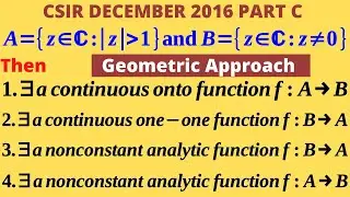 Continuous and Analytic functions between open sets in the complex plane