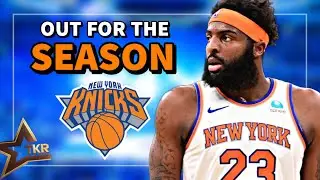 MASSIVE REPORT! Mitchell Robinson Will MISS The Remainder Of The Season... | Knicks News