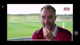 Christian Eriksen Manchester United Signing Exclusive Interview