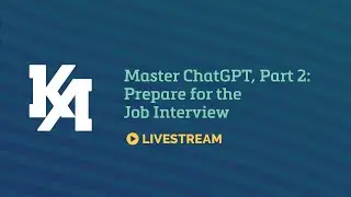 Master ChatGPT, Part 2: Prepare for the Job Interview