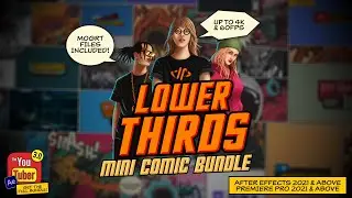 [DP669] Mini Comic Bundle - Lower Thirds - Promo