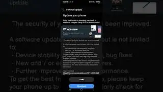 1 March Security patch level Update 2022 In Samsung galaxy A50