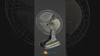 Fan Animation in Blender 