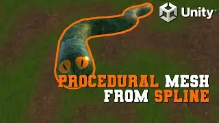 Procedural Mesh & Animation with the Official Unity Spline Package | Unity Tutorial