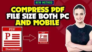 How to compress pdf file size both pc and mobile 2024