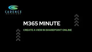 Create a View in SharePoint Online