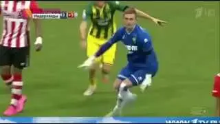 Самый красивый гол пяткой забит ВРАТАРЕМ !!!