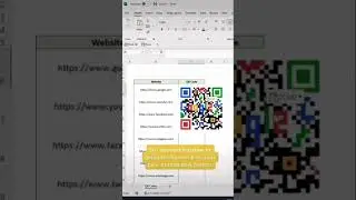 Create QR codes in Excel  | Advance Excel Formula | MyExcelGeeks