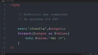 Short video - Scan de dossiers et exécution de commandes système en PHP