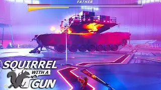 How to Defeat Father Tank Squirrel with a Gun