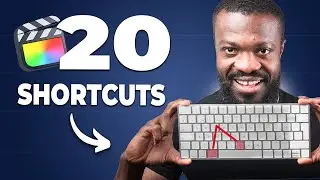 20 Shortcuts I ACTUALLY Use (Final Cut Pro Tutorial)