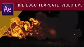 After effects Fire Logo Project-Videohive exclusive template