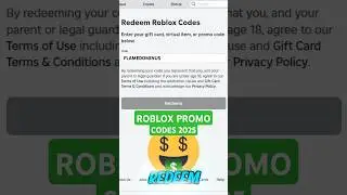 NEW ROBLOX FREE PROMO CODES 2025 😱 #roblox